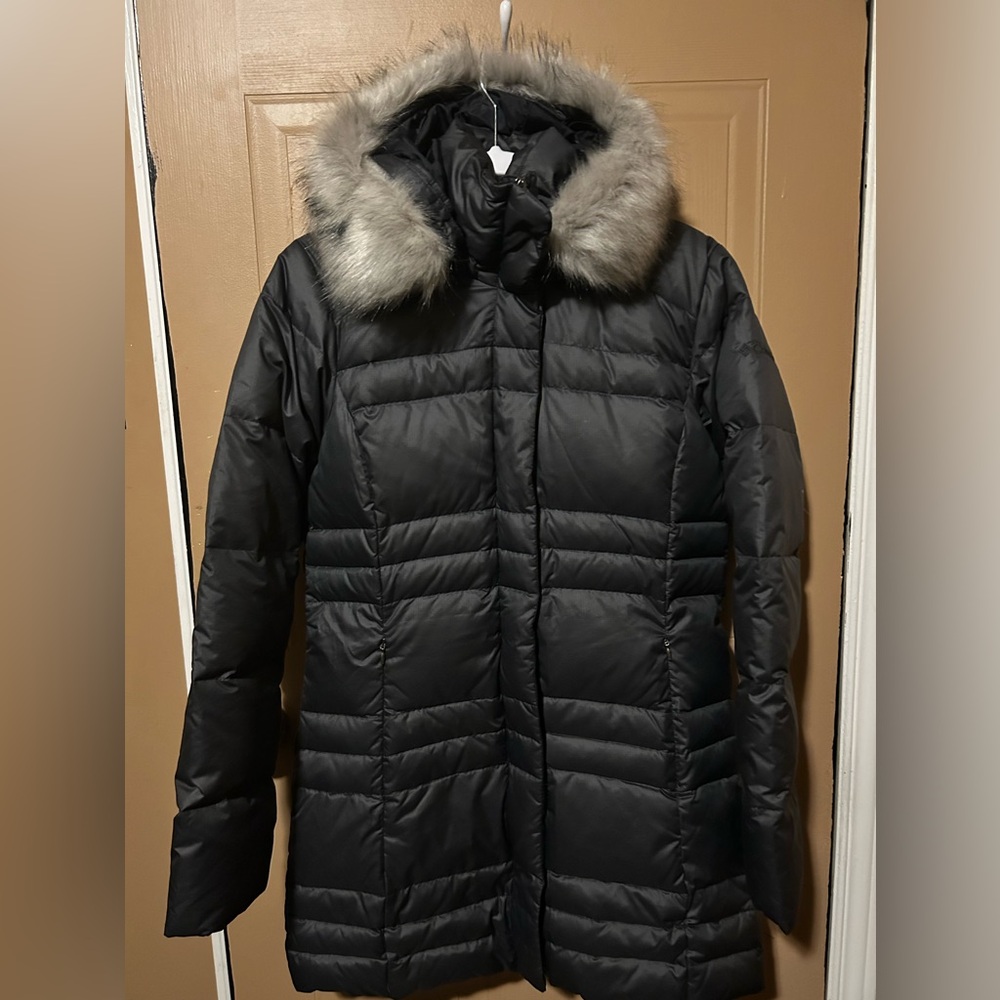 Columbia long down winter jacket